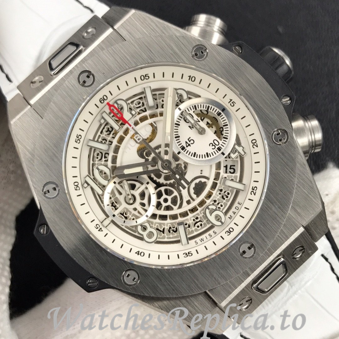Hublot Replica 411.NM.1170.RX Rubber strap 45MM - WatchesReplica.is