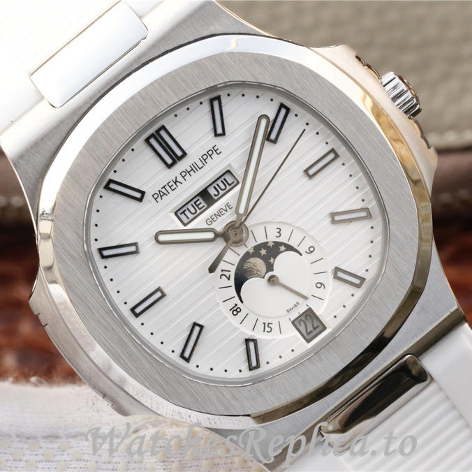 Patek Philippe Replica Nautilus 5726 Rubber strap 40.5MM - WatchesReplica.is