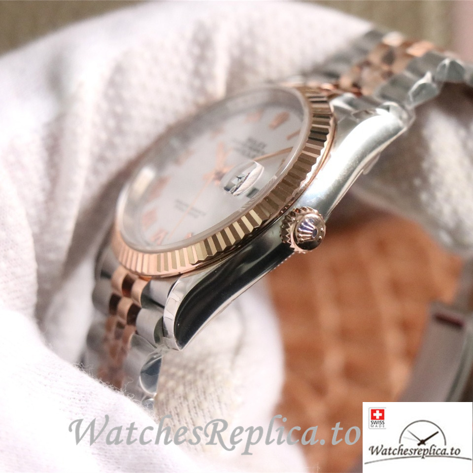 Swiss Rolex Datejust Replica 126233 Stainless steel strap 36MM - WatchesReplica.is