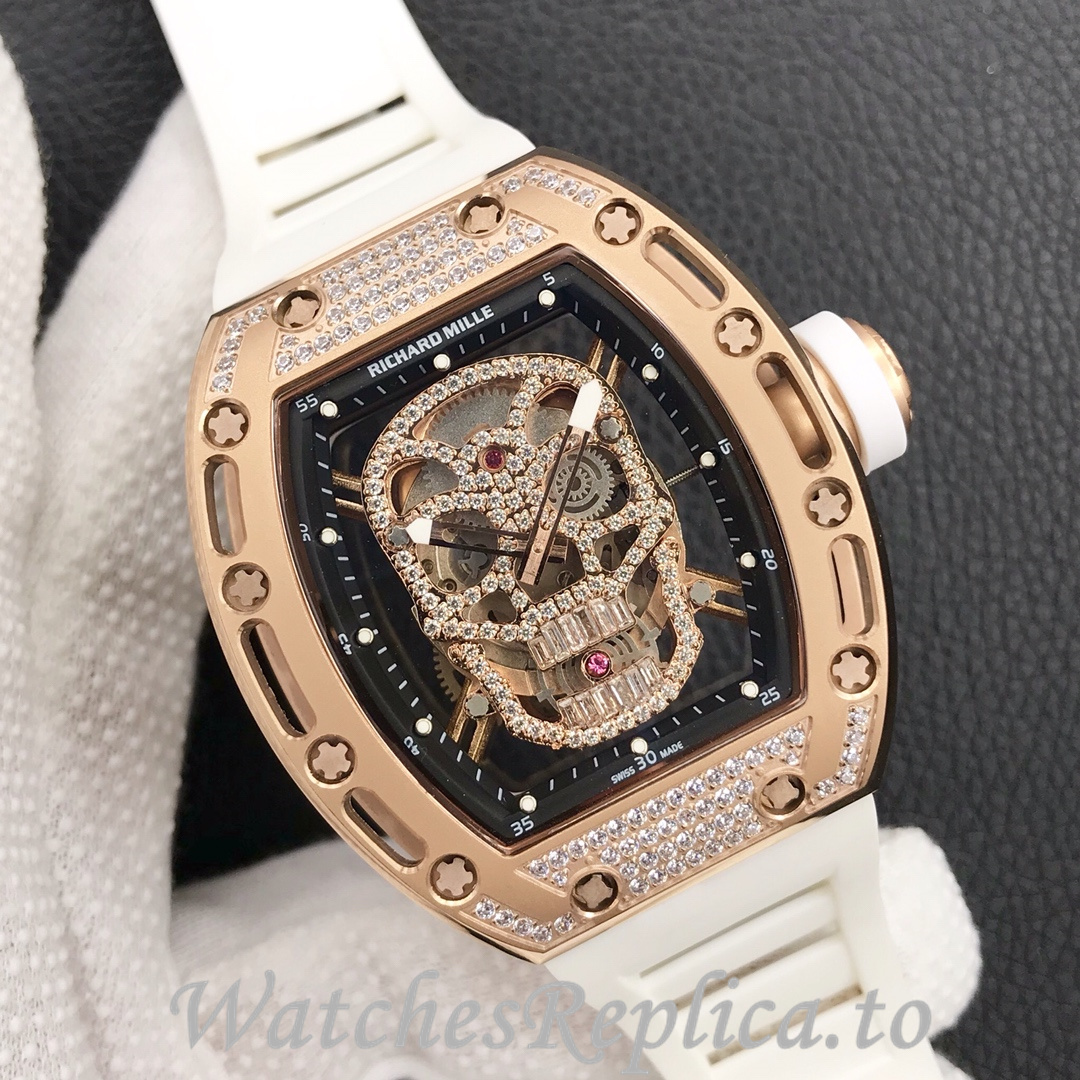 Richard Mille Replica RM052 Rubber strap 50MM - WatchesReplica.is