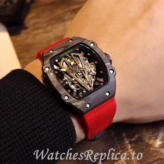 Richard Mille Replica RM27-03 Canvas strap 48MM - WatchesReplica.is