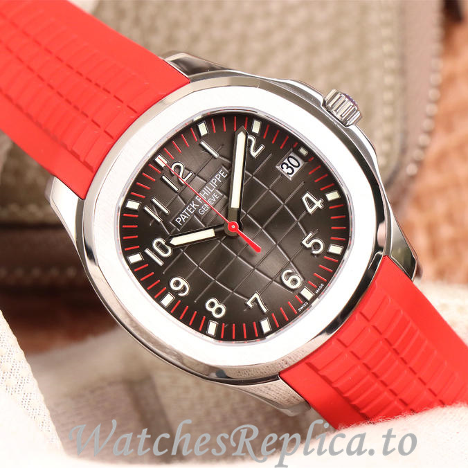 Patek Philippe Replica Aquanaut Rubber strap 42MM - WatchesReplica.is
