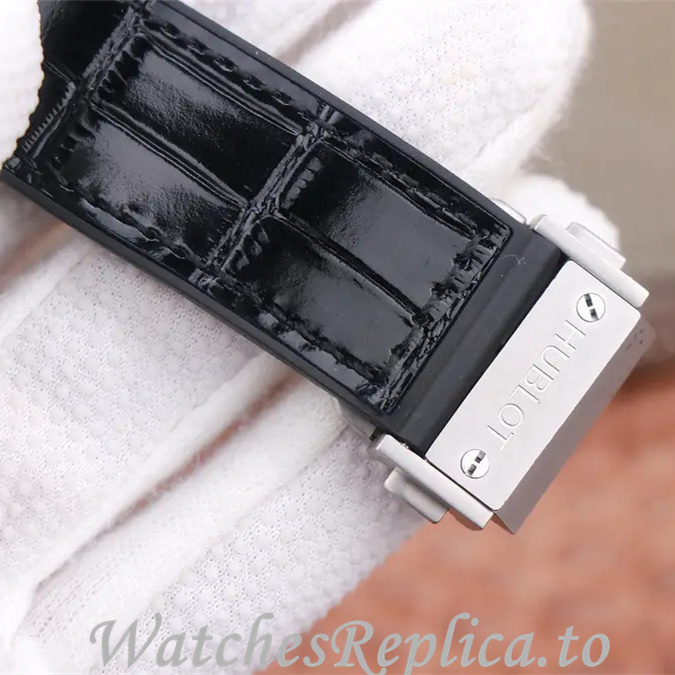 Hublot Replica MASTERPIECE Series Leather strap 45MM - WatchesReplica.is