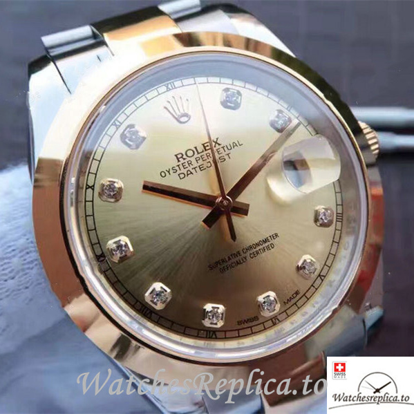 Swiss Rolex Datejust 126303-0011 Stainless steel strap 41MM - WatchesReplica.is