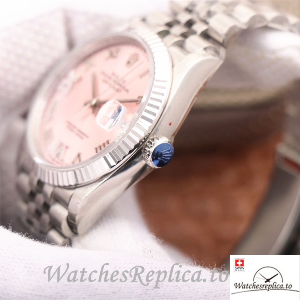Swiss Rolex Datejust Replica 126233 Stainless steel strap 36MM - WatchesReplica.is