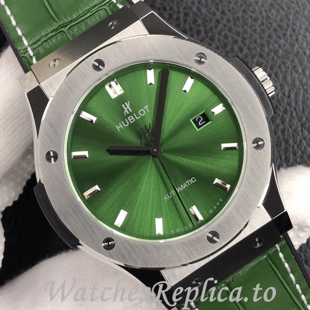 Hublot Replica Classic Fusion Series Leather strap 45MM - WatchesReplica.is