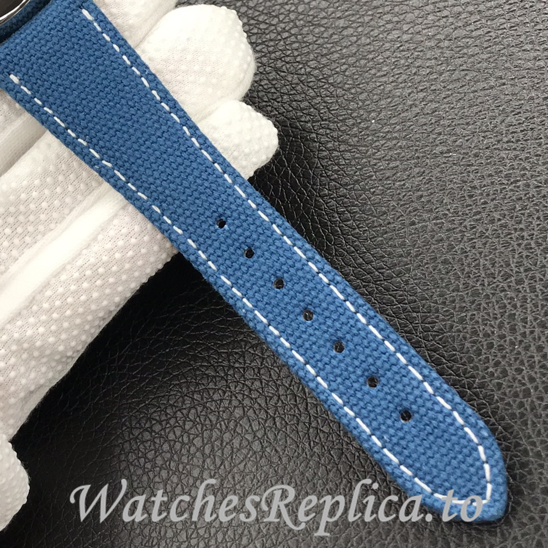 Patek Philippe Replica 6007 Canvas strap 40MM - WatchesReplica.is