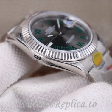 Swiss Rolex Datejust Replica 126334 Stainless steel strap 41MM - WatchesReplica.is