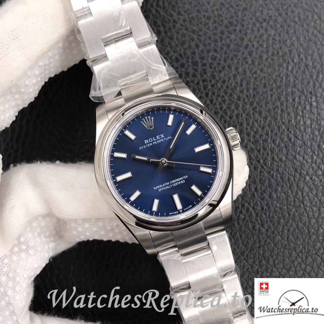 Swiss Rolex Oyster Perpetual Replica 277200 Stainless steel strap 31MM - WatchesReplica.is