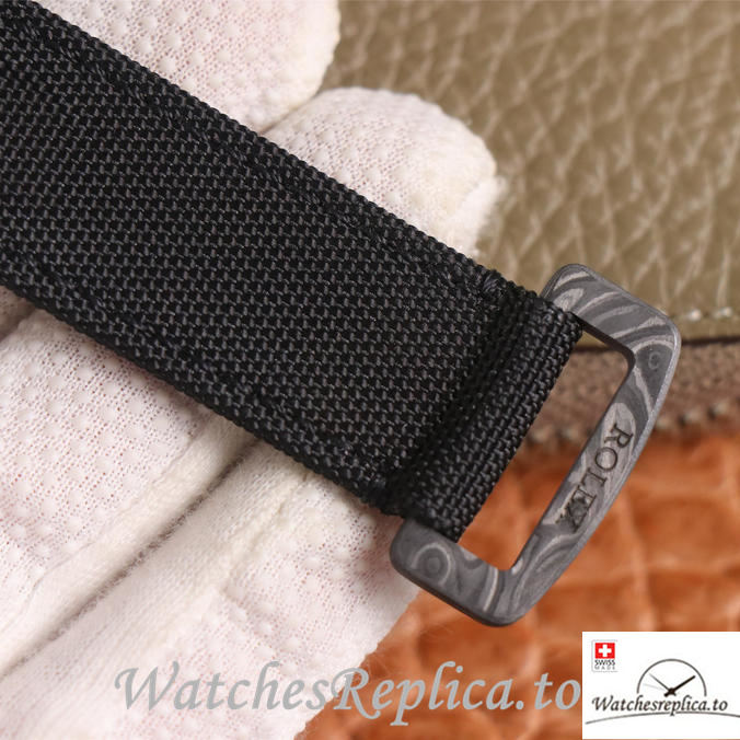 Swiss Rolex Daytona Replica Canvas strap 40MM - WatchesReplica.is