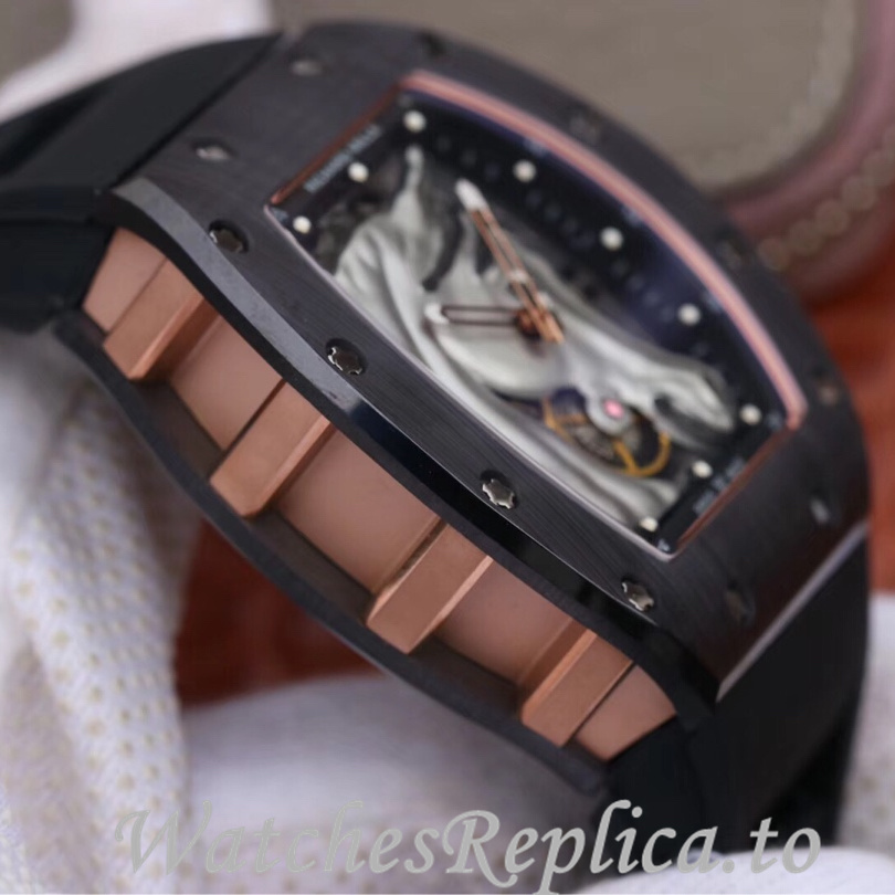 Richard Mille Replica RM52-02 Rubber strap 50MM - WatchesReplica.is