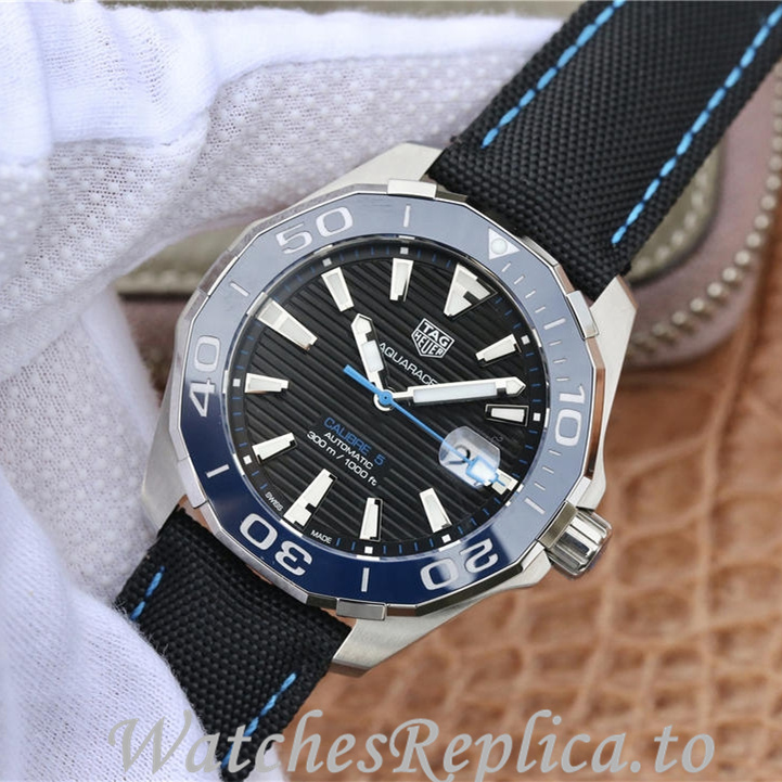 Tag Heuer Replica Aquaracer Canvas strap 43MM - WatchesReplica.is