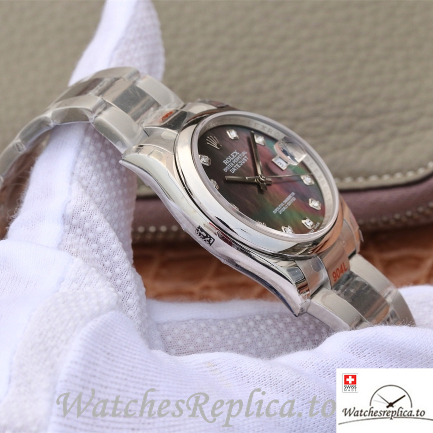 Swiss Rolex Datejust Replica 116200 Stainless steel strap 36MM - WatchesReplica.is