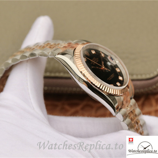 Swiss Rolex Datejust Replica 116231-0056 Stainless steel strap 36MM - WatchesReplica.is