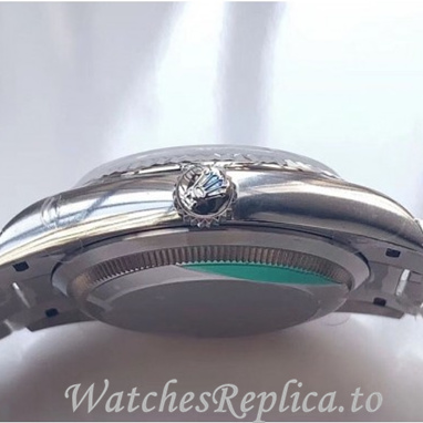 Swiss Rolex Day Date Replica 128239 Stainless steel strap 36MM - WatchesReplica.is