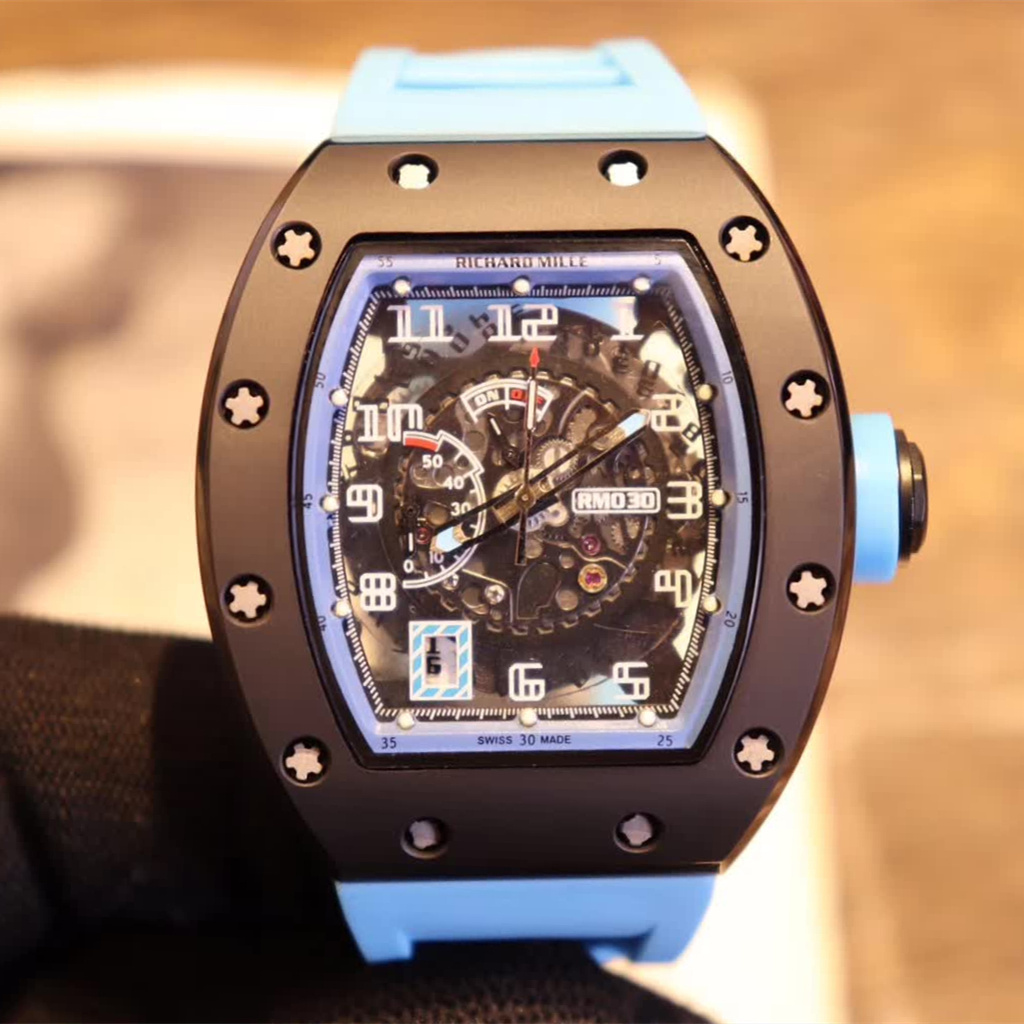 Richard Mille Replica RM030 Rubber strap 50MM - WatchesReplica.is