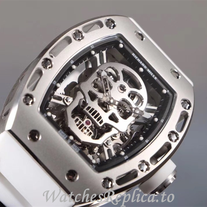 Richard Mille Replica RM052 Rubber strap 50MM - WatchesReplica.is