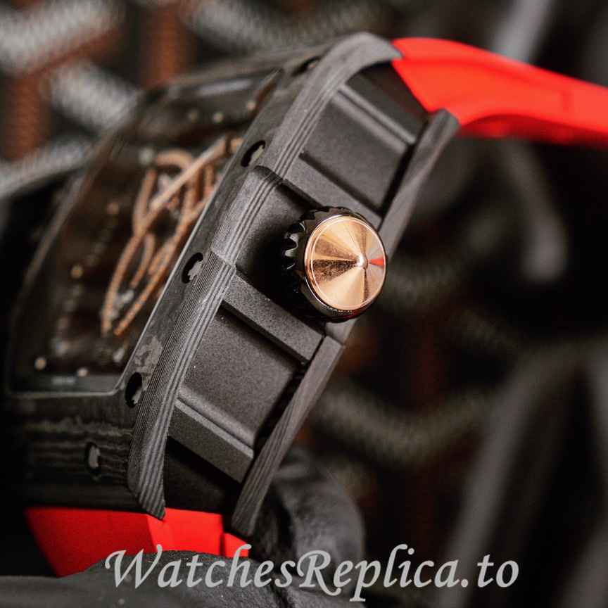 Richard Mille Replica RM019 Rubber strap 50MM - WatchesReplica.is