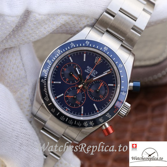 Swiss Rolex Daytona Replica Cool hand Brooklyn Stainless steel strap 40MM - WatchesReplica.is