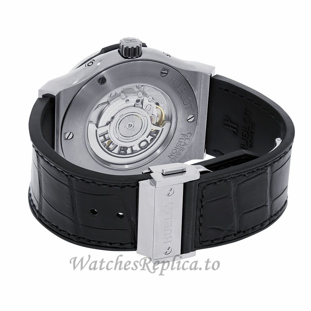 Hublot Replica Classic Fusion Aero Fusion Titanium Moonphase 45MM Watch 517.NX.0170.LR - WatchesReplica.is