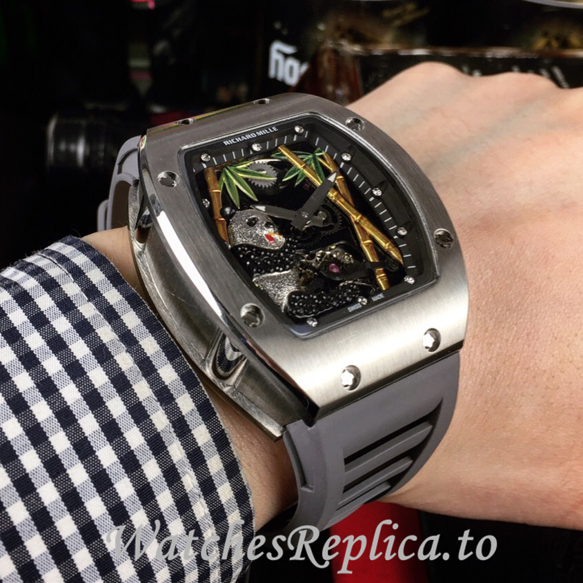 Richard Mille Replica RM26-01 Rubber strap 50MM - WatchesReplica.is
