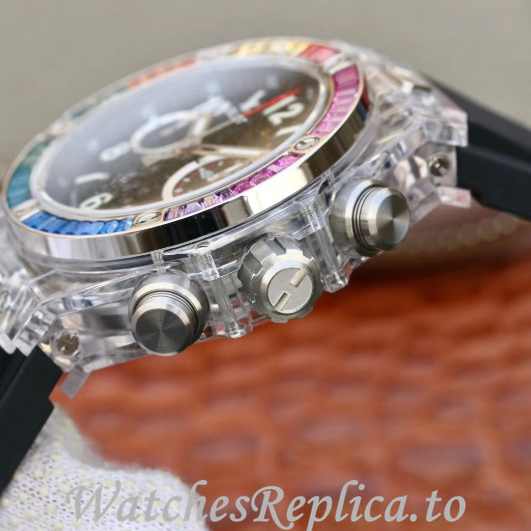 Hublot Replica 411.JX.4802.RT Rubber strap 45MM - WatchesReplica.is