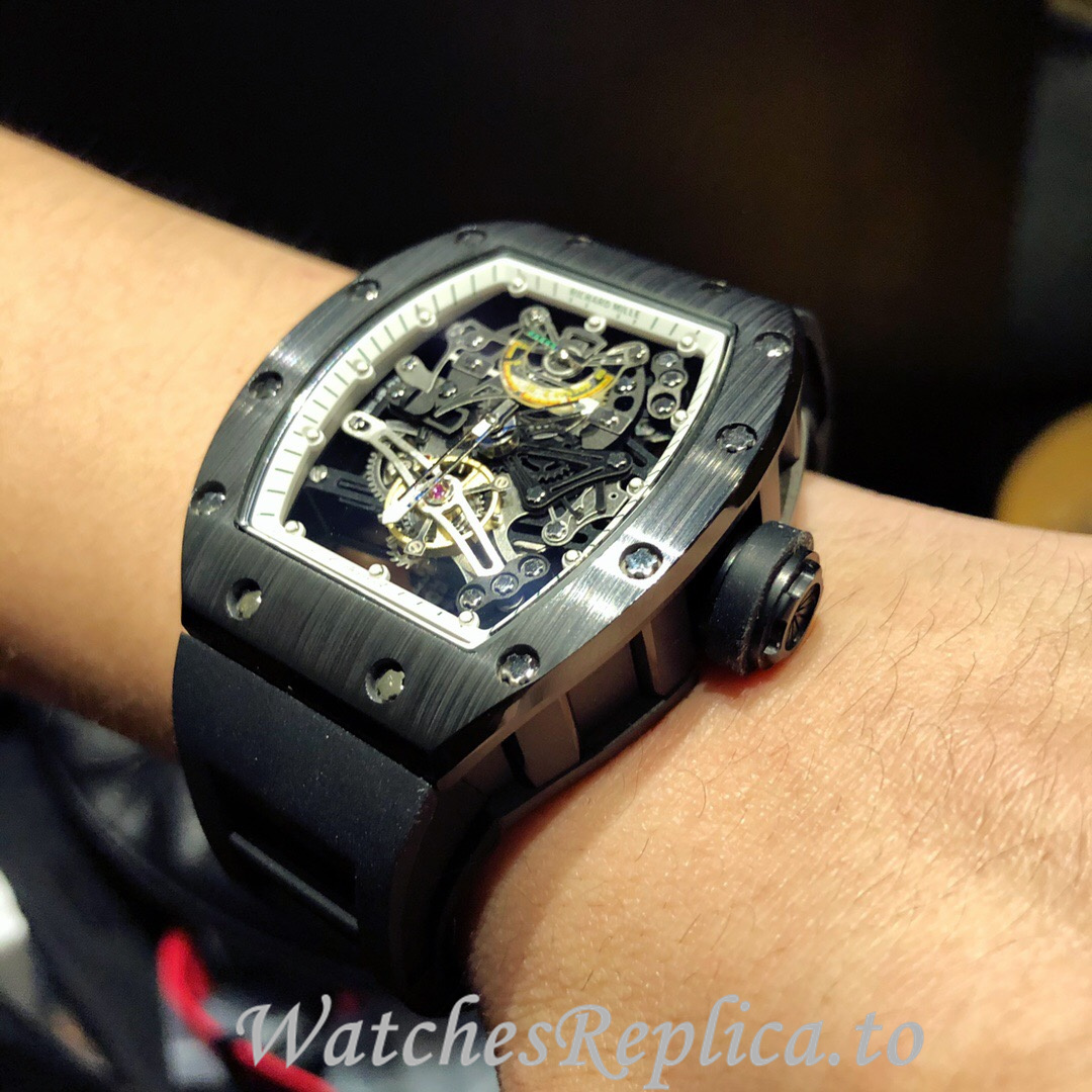 Richard Mille Replica RM38-01 Rubber strap 48MM - WatchesReplica.is