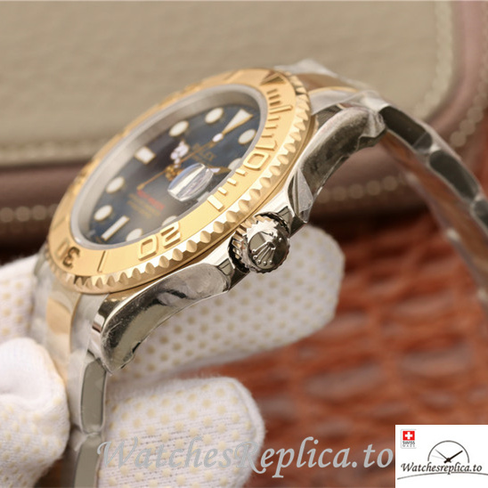 Swiss Rolex Yacht Master 168623 Stainless steel strap 40MM - WatchesReplica.is