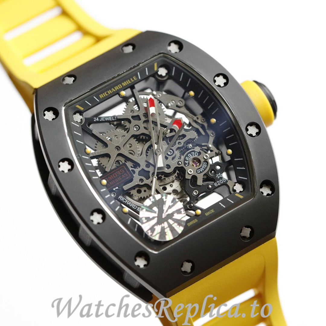 Richard Mille Replica RM035-AMERICA5 Rubber strap 50MM - WatchesReplica.is