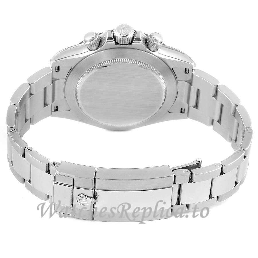 Rolex Daytona Replica Ceramic Bezel Black Dial Mens Watch 116500 40MM - WatchesReplica.is