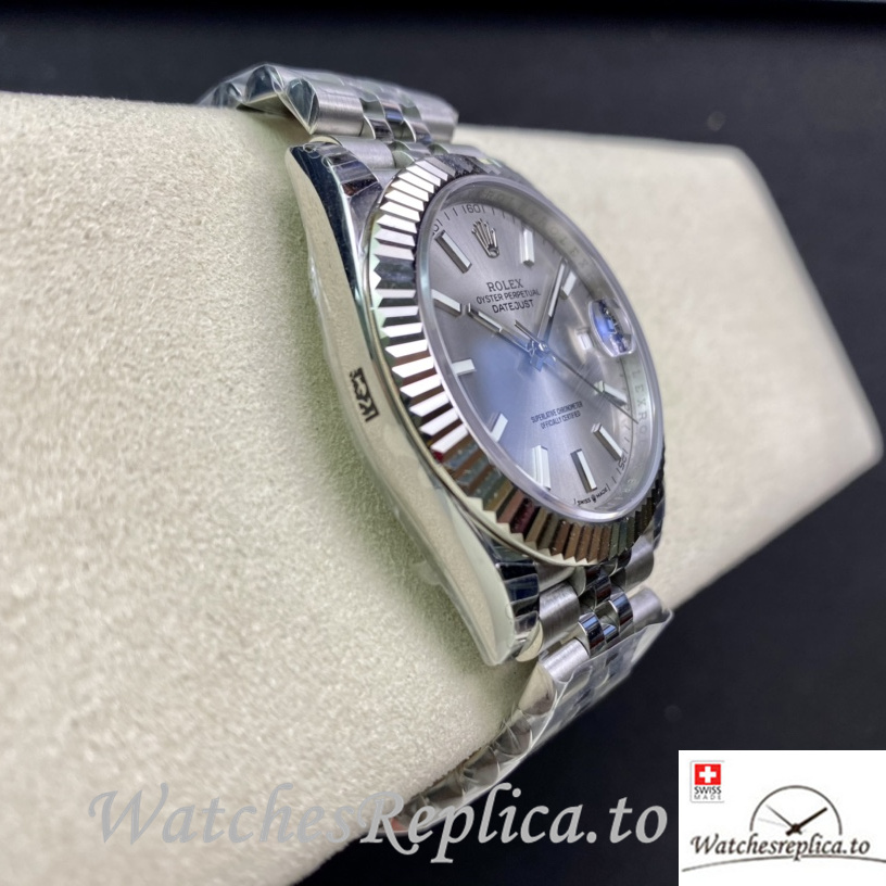 Swiss Rolex Datejust Replica 126331 Stainless steel strap 41MM - WatchesReplica.is