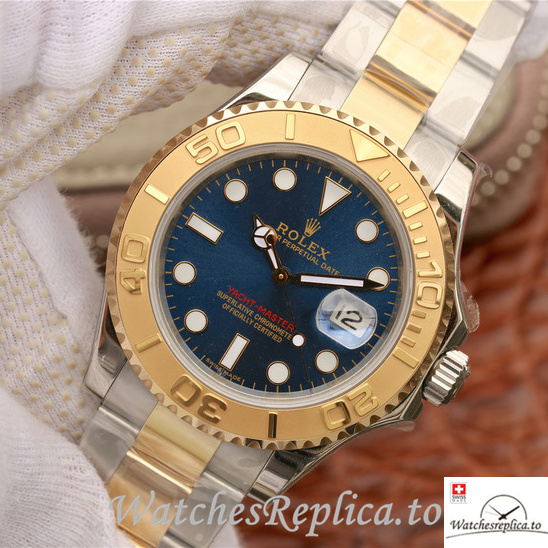 Swiss Rolex Yacht Master 168623 Stainless steel strap 40MM - WatchesReplica.is