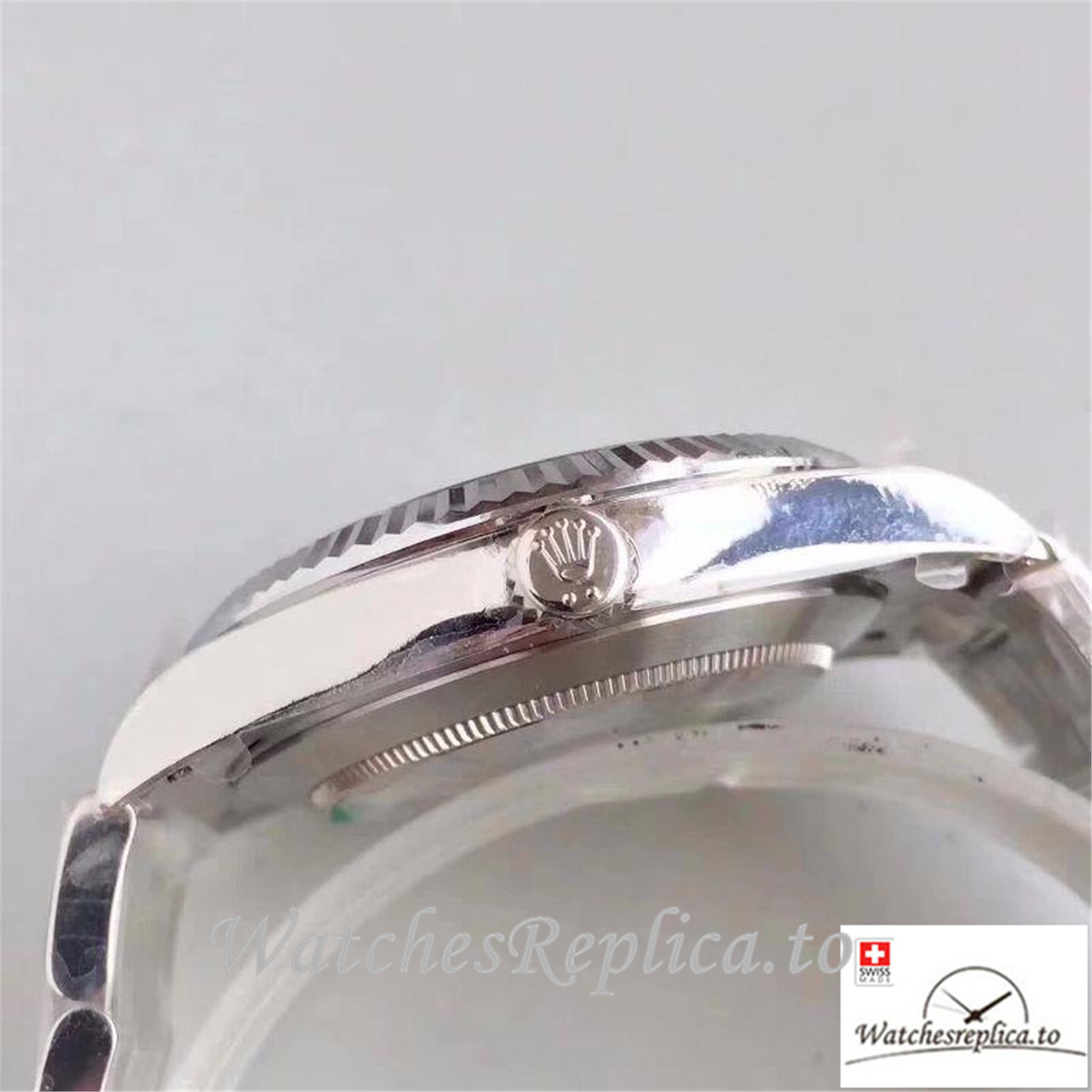 Swiss Rolex Datejust Replica M126334-0014 Grey Dial 41MM - WatchesReplica.is