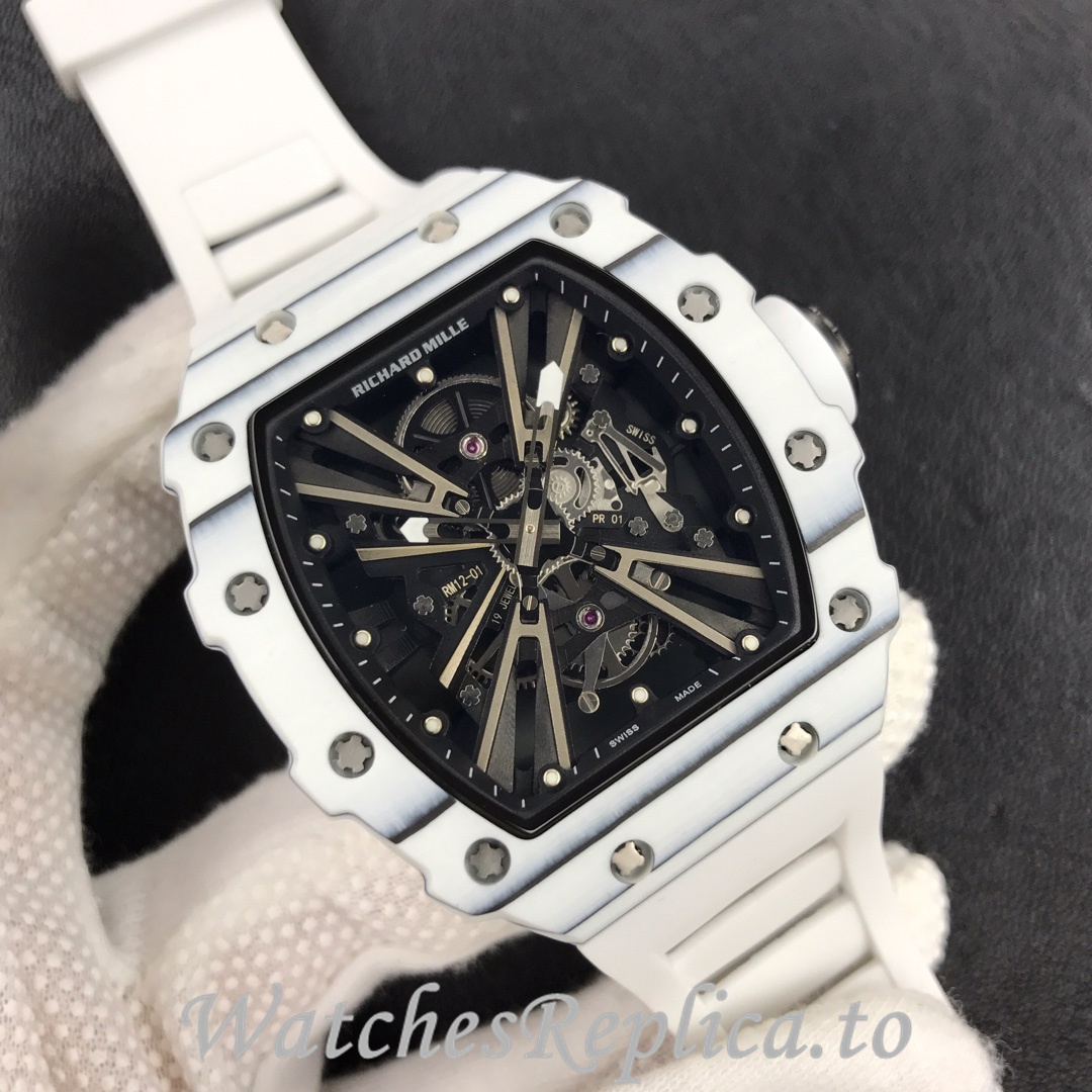 Richard Mille Replica RM12-01 Rubber strap 50MM - WatchesReplica.is