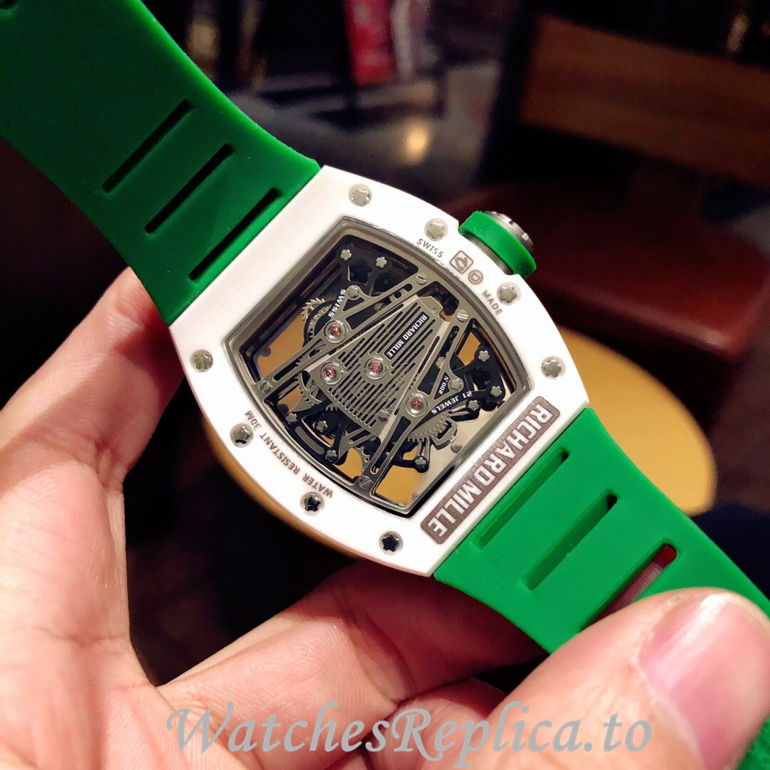 Richard Mille Replica RM38-01 Rubber strap 48MM - WatchesReplica.is