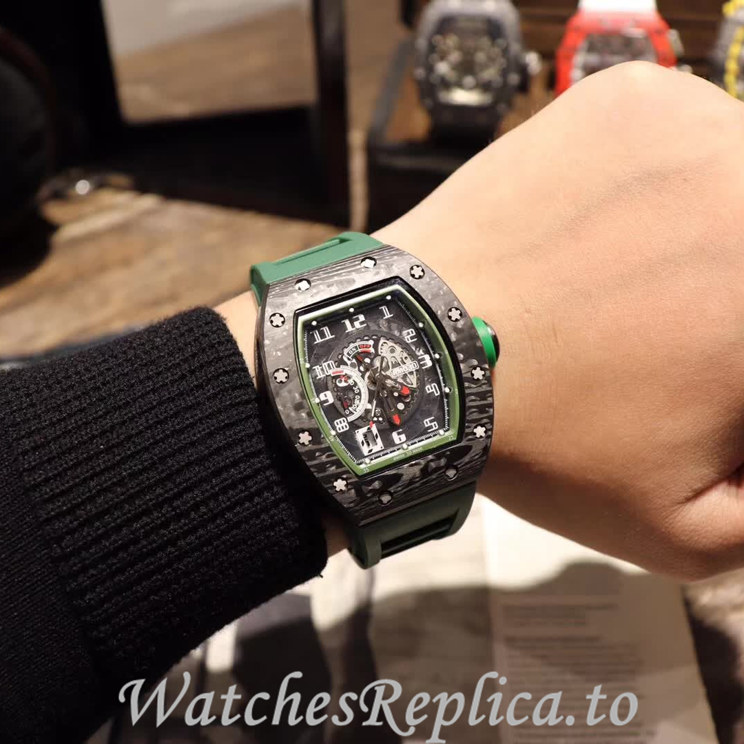 Richard Mille Replica RM030 Rubber strap 50MM - WatchesReplica.is