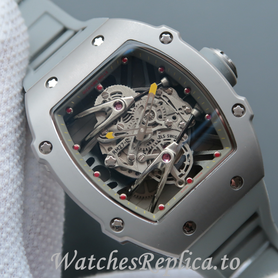 Richard Mille Replica RM27-02 Rubber strap 50MM - WatchesReplica.is