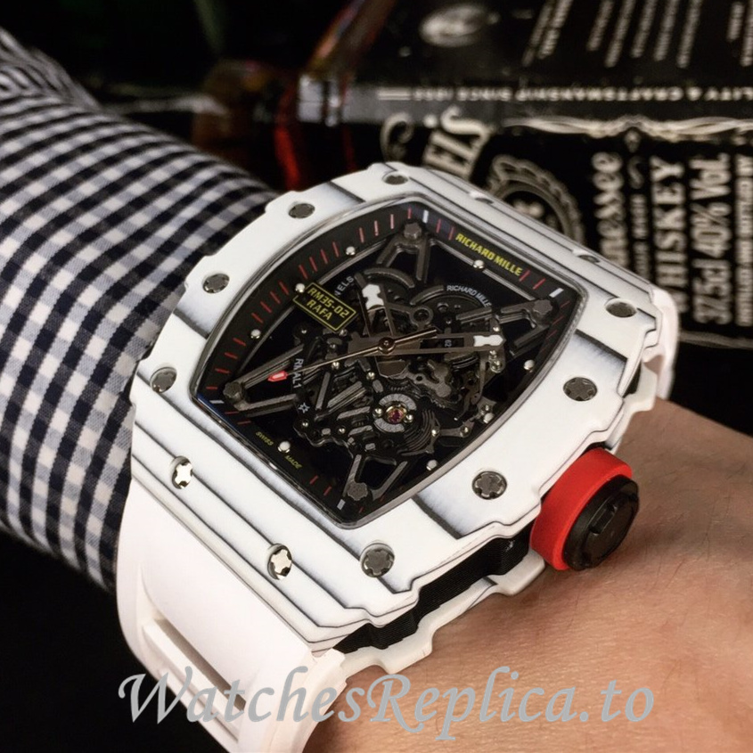 Richard Mille Replica RM35-02 Rubber strap 50MM - WatchesReplica.is