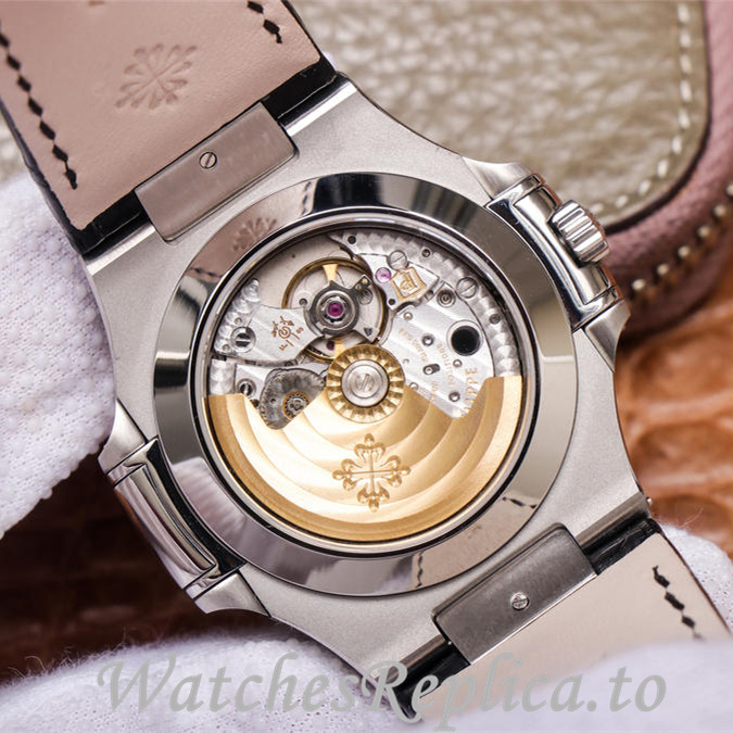 Patek Philippe Replica Nautilus 5726 Leather strap 40.5MM - WatchesReplica.is