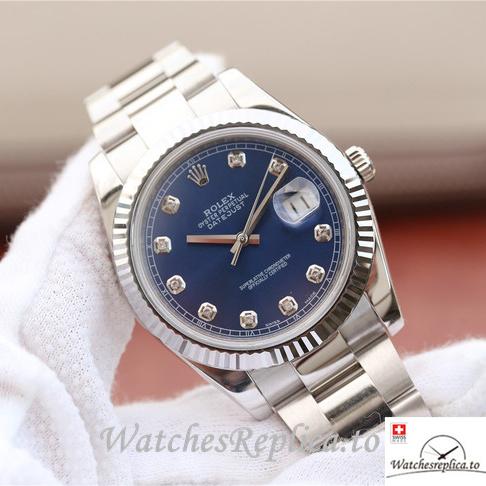 Swiss Rolex Datejust 126334-0016 Stainless steel strap 41MM - WatchesReplica.is