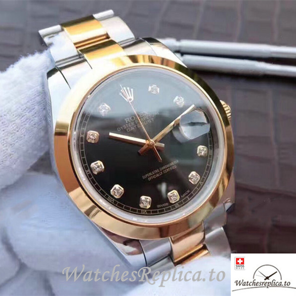 Swiss Rolex Datejust 126303-0005 Stainless steel strap 41MM - WatchesReplica.is