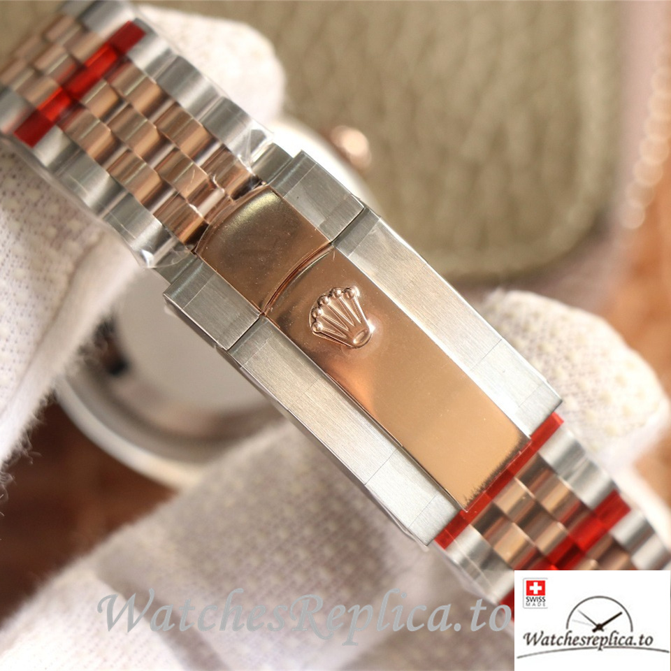 Swiss Rolex Datejust Replica 126233 Stainless steel strap 36MM - WatchesReplica.is