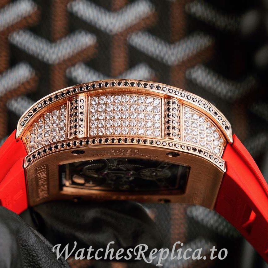 Richard Mille Replica RM53 Rubber strap 50MM - WatchesReplica.is