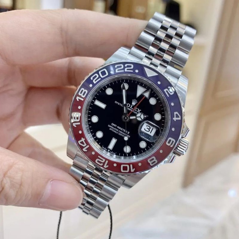 Rolex Gmt Master 126710 BLRO 40MM Mens Watch - WatchesReplica.is
