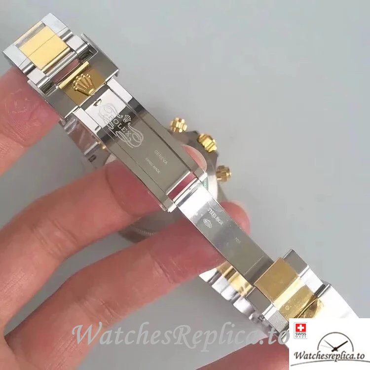 Swiss Rolex Daytona Replica 116523 Stainless steel strap 40MM - WatchesReplica.is
