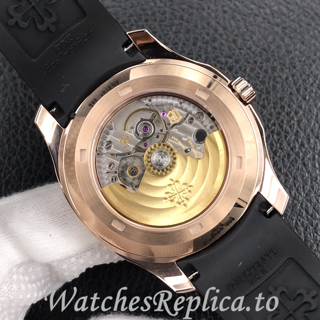 Patek Philippe Replica Aquanaut 5167 Rubber strap 40MM - WatchesReplica.is
