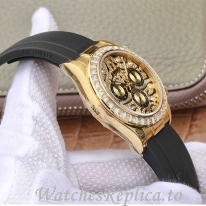 Swiss Rolex Daytona Replica 116588TBR-0003 Rubber strap 40MM - WatchesReplica.is