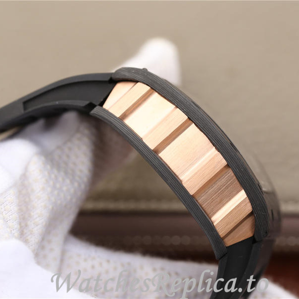 Richard Mille Replica RM011 Rubber strap 50MM - WatchesReplica.is