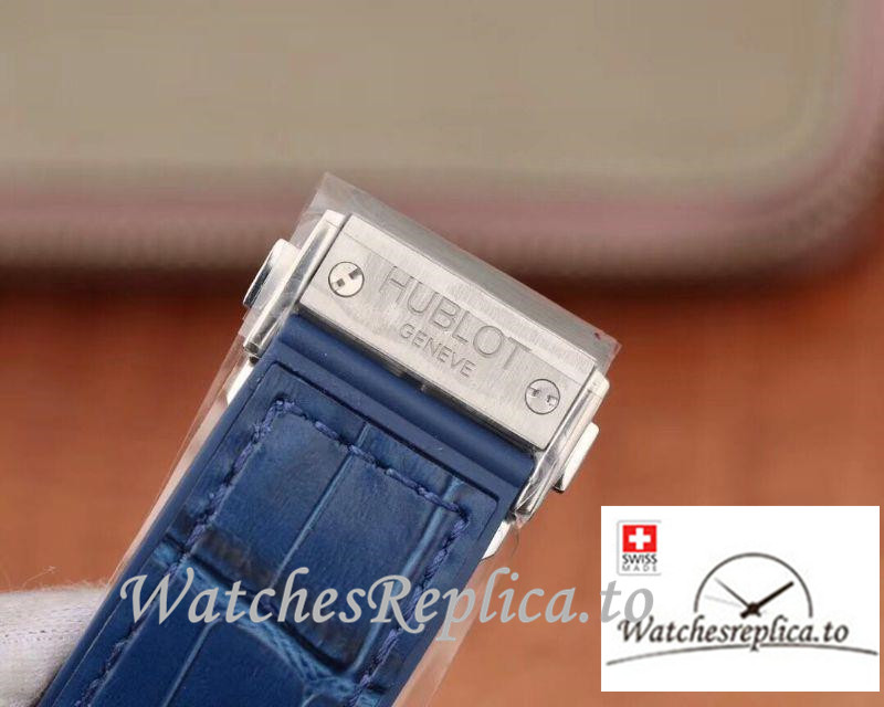 Swiss Hublot Big Bang Classic Fusion Chronograph Replica 301.SX.7170.LR Blue Strap 44MM - WatchesReplica.is