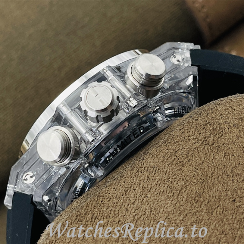 Hublot Replica 411.JX.4802.RT Rubber strap 45MM - WatchesReplica.is